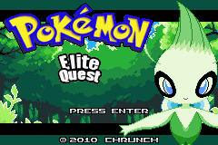 Pokemon Elite Quest (alpha) Title Screen